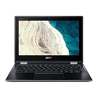 Acer Chromebook Spin 511 2-in-1 with Intel Celeron N4000 1.1GHz (11.6-inch, 4GB RAM, 32GB Flash) Black (Renewed)
