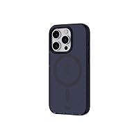 Tech21 Evo Check case for iPhone 15 Pro - Compatible with MagSafe - Impact Protection Case - Midnight Blue