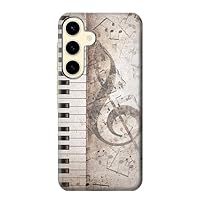 R3390 Music Note Case Cover for Samsung Galaxy S24