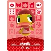 Maelle - Nintendo Animal Crossing Happy Home Designer Series 4 Amiibo Card - 388