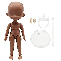 Proudoll 1/6 BJD Doll Body Ball Jointed SD Dolls 15 Joints Move DIY Doll +  Basic Makeup Makeup and Eyes Free Change (29cm(About 11inches), SS)