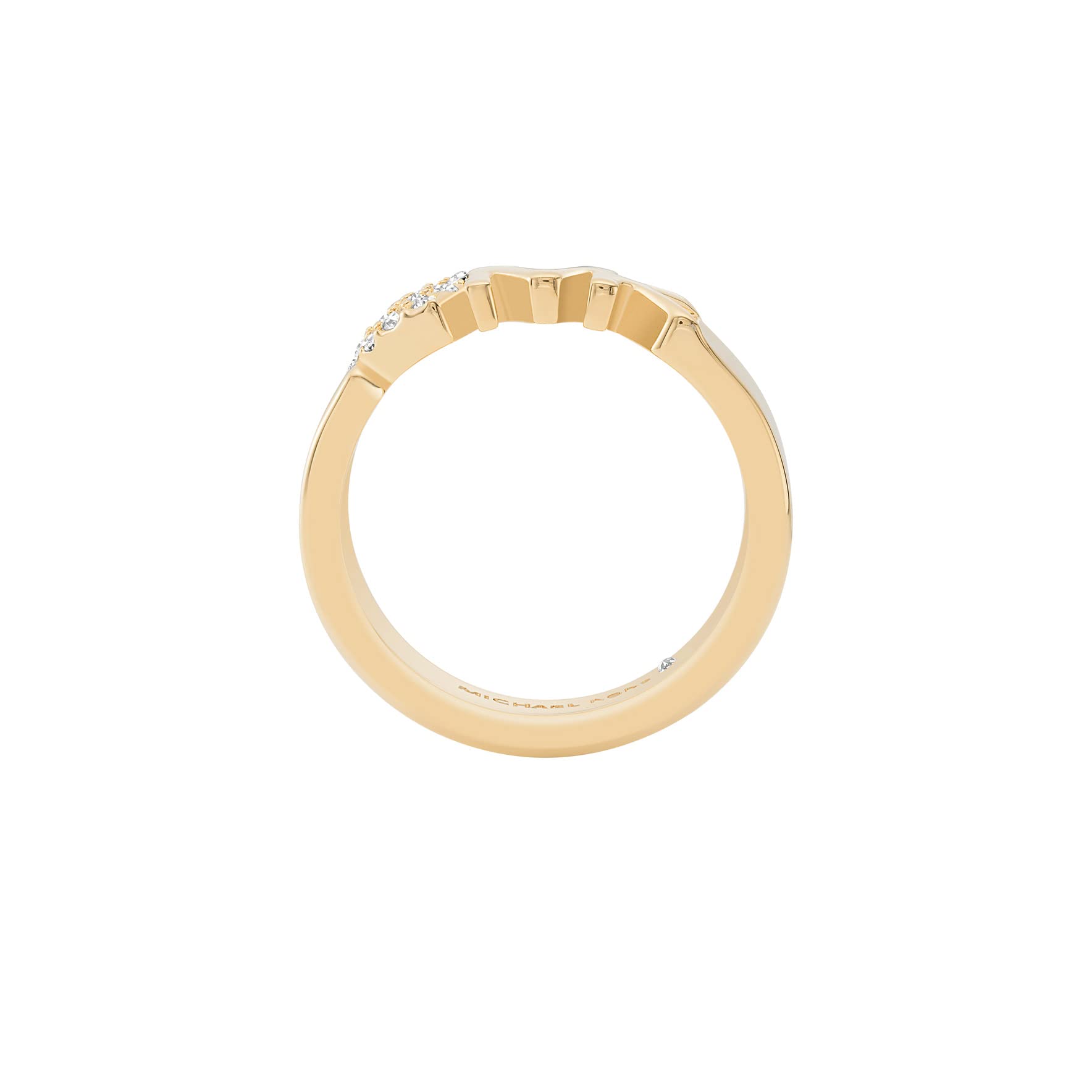 Mua Michael Kors Women's Gold-Tone Brass Band Ring, Size 9 (Model:  MKJ7978710) trên Amazon Mỹ chính hãng 2023 | Giaonhan247