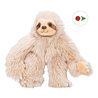 Stuffems Toy Shop Record Your Own Plush 8 inch Speedy The Sloth - Ready 2 Love in a Few Easy Steps
