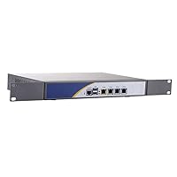 Firewall Hardware, OPNsense, VPN, Network Security Appliance, Router PC, Intel J1900, 4 x Intel Gigabit LAN, 2 x USB, COM, VGA, 2 x Reserved Fan (Barebone System)