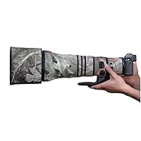 Camouflage Waterproof Lens Coat for Nikon Z 800mm f/6.3 VR S Rainproof Lens Protective Cover (Pine Camouflage)