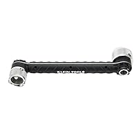 56999 Conduit Locknut Wrench for 1/2-Inch and 3/4-Inch Connectors, Direct Drive Heads Rotate