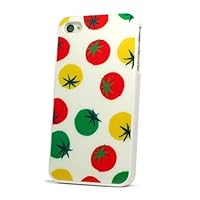MJCH015 Chobit iPhone 4/4S Case Cover Petite Tomato White