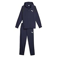Puma 678446 Men's Jersey Top and Bottom Set, Training Hooded Poly Suit