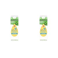 Johnson's Head-To-Toe Gentle Baby Body Wash & Shampoo, Tear-Free, Sulfate-Free & Hypoallergenic Wash & Shampoo for Baby's Sensitive Skin & Hair, Value Size Baby Wash Refill, 33.8 fl. oz (Pack of 2)