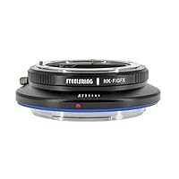 New Version STEELSRING Nikon F Lens to Fuji GFX Camera 50S/50R/100/100S auto Focus Adapter,New Version Pro II