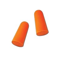 MAGID E2 Disposable Safety Earplugs, Bag of 500 Pairs, One Size Polyurethane Foam, Fluorescent Orange, IHP32RF