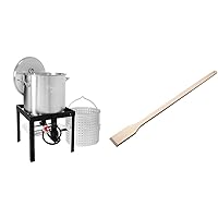 Creole Feast SBK1001 Seafood Boiling Kit with Stir Paddle and Strainer