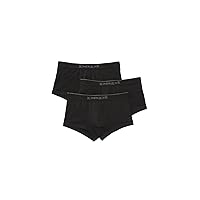 Papi Men's Stylish Brazilian Solid and Print Trunks (3-Pack of Men's Underwear)