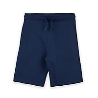 Mightly Girls' & Boys Knee Shorts - 100% Organic Cotton, Colorful & Basic Knee Shorts with Side Pockets, Toddlers & Kids