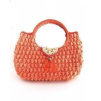 Orange Slice Crochet Handbag