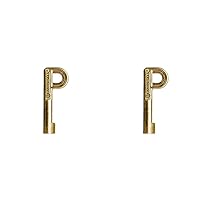 Jonard Tools, TTK-225, P Key, for Self Lock Pedestal Lock, Brass, Gold, 1 Count (Pack of 2)