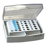 Benchmark Scientific H5000-CMB MultiTherm Combination Block, 15 x 0.5mL Tubes and 20 x 1.5mL Tubes Capacity, For MultiThermShaker