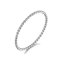Titanium Stainless Steel Intertwined Rings Jewelry Rose Gold Simple Cocktail Party Ring For Women Girls