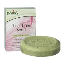 Madina Stress Relief Bar Tea Tree Soap - 100% Vegetable Based