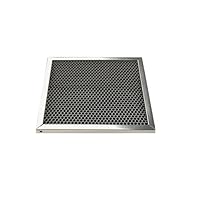 Air King RF-34S 7-5/8-Inch Replacement Charcoal Odor Filter for Designer Series Hoods, Silver Finish