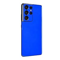 Glossy Candy Colorful Decal Phone Back Skin for Samsung S23 Ultra S22 Plus S21 FE S20 S20 FE A52 A53 A73 5G Wrap Sticker Film,Blue,for S22 Plus