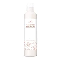 Plant Therapy Unscented Body Lotion with Aloe and Shea, Hydrate and Nourish Skin with Botanical Ingredients, 8 oz