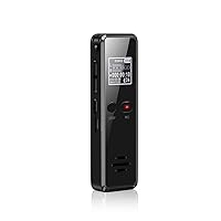 Micro Digital Voice Activated Recorder Dictaphone Long Distance Audio Recording MP3 Player Noise Reduction WAV Record