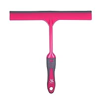 Himalayan Glow WBM Squeegee, Professional Scratch Free Surface Cleaner with Hanging Hole, Shower Squeegee, Pink