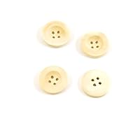Price per 10 Pieces Sewing Sew On Buttons AD1 Round Depression for clothes in bulk wood wooden Clothing