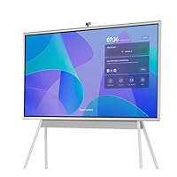 Vibe S1 75″ Smart Board, 75 Inch Interactive Display, 4K UHD Touch Screen All-in-One Computer for Office and Classroom with Chrome OS & Open App Ecosystem (Board+Stand)