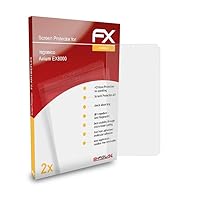 Screen Protector compatible with Ingenico Axium EX8000 Screen Protection Film, anti-reflective and shock-absorbing FX Protector Film (2X)