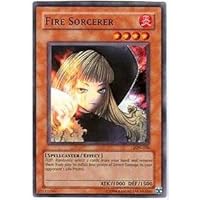 Yu-Gi-Oh! - Fire Sorcerer (LON-036) - Labyrinth of Nightmare - Unlimited Edition - Common