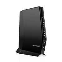 Nighthawk Cable Modem + WiFi 6 Router Combo with 90-day Armor Subscription (CAX30S) - Compatible with Major Cable Providers incl. Xfinity, Spectrum, Cox - AX2700 (Up to 2.7Gbps) - DOCSIS 3.1