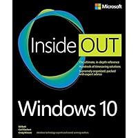 Windows 10 Inside Out Windows 10 Inside Out Paperback