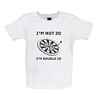 20th Birthday Darts Funny 20 Year Old Dart Twenty Twentieth Double 10 - Organic Baby/Toddler T-Shirt