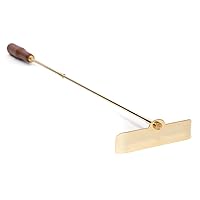 Bello Collezioni - Tomasso 24K Gold Plated Luxury Telescopic Chip Rake/Scoop for Roulette/Craps from Italy