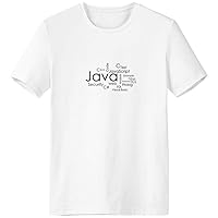 Programmer Program Related Java T-Shirt Workwear Pocket Short Sleeve Sport Clothing