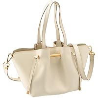 GIANNI CHIARINI 10630 PRCK Handbag AMANDA Shoulder Bag with Pouch Boat Shape Smooth Leather 2-Way Handbag
