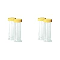 Medela Breast Milk Storage Bottles, 2.7 Ounce Containers, Leak Proof Lids, Breastmilk Freezer or Refrigerator Storage, Made Without BPA, 12 Count (Pack of 2)