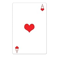 Ace of Hearts - Poker Night Giant Cardboard Cutout/Standee/Standup