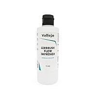 Vallejo Airbrush Flow Improver 200ml Paint Set, 6.7 Fl Oz (Pack of 1)