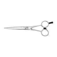 Cricket S3 Premium Series 600 6 inch Shears Professional Stylist Barber Hair Cutting Scissors, Convex Edge, Swedish Steel