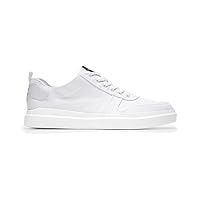 Cole Haan mens Grandpro Rally Canvas Court Sneaker, Optic White Canvas, 10 Wide US