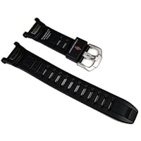 Casio PRW-1500 PRG-130 Resin Watch Strap Black, Strap.
