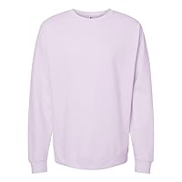 Mens Midweight Sweatshirt, L, Lavender