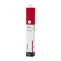 Cricut Smart Iron On (13in x 3ft, Red) for Explore 3 and Maker 3 - Matless cutting for long cuts up to 12ft