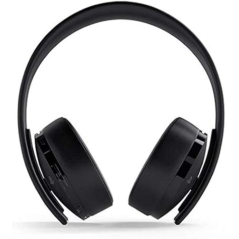 Sony Playstation Gold Wireless Headset 7.1 Surround Sound PS4 New Version 2018 1st Party Sony Refurbished (Renewed)