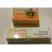 and Sure White Strong Toning Gel