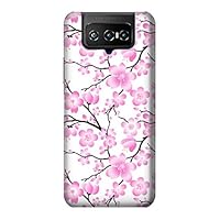 R1972 Cherry Blossoms Case Cover for ASUS ZenFone 7 Pro