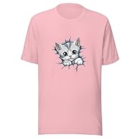 Kitten T-Shirt Unisex Women's Men's Gift for Cat Lover Cat Mom Cat Dad